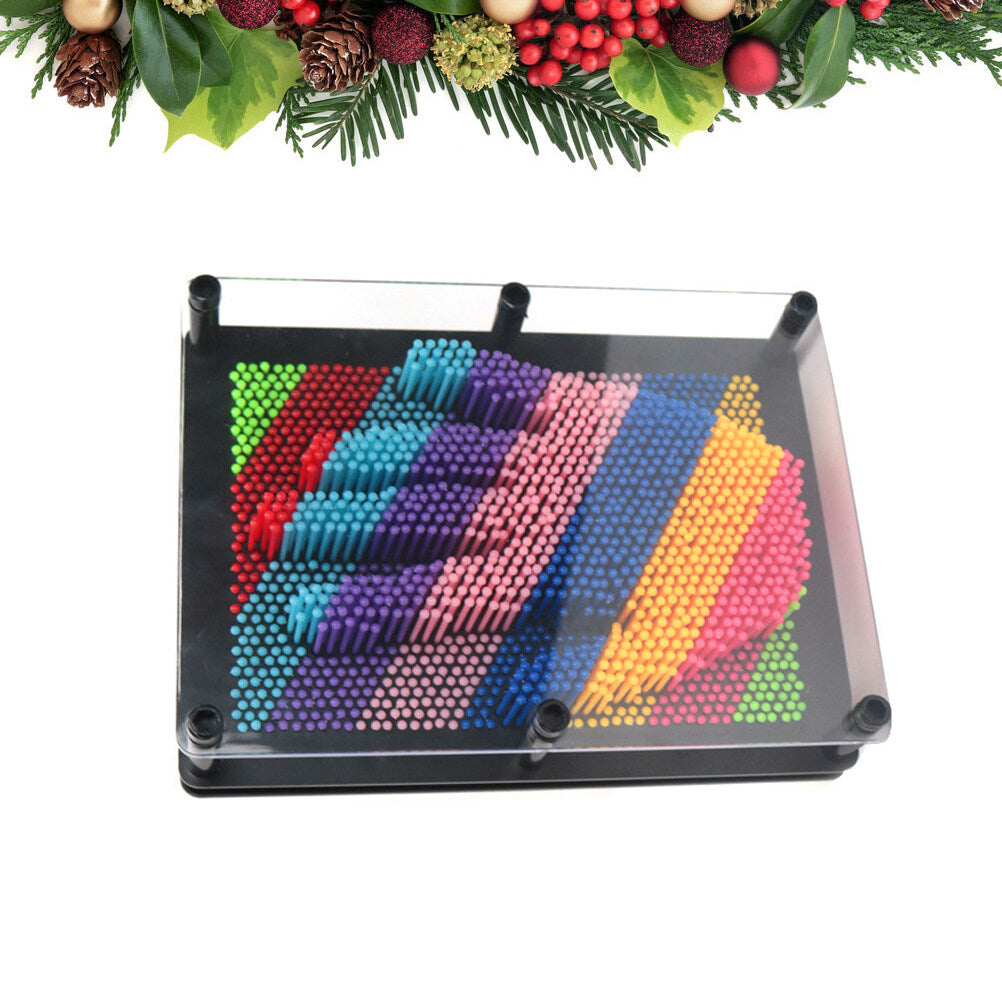 Colorful Plastic Pin Art Toy T792