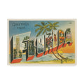 Greetings from Florida Canvas Art M81969