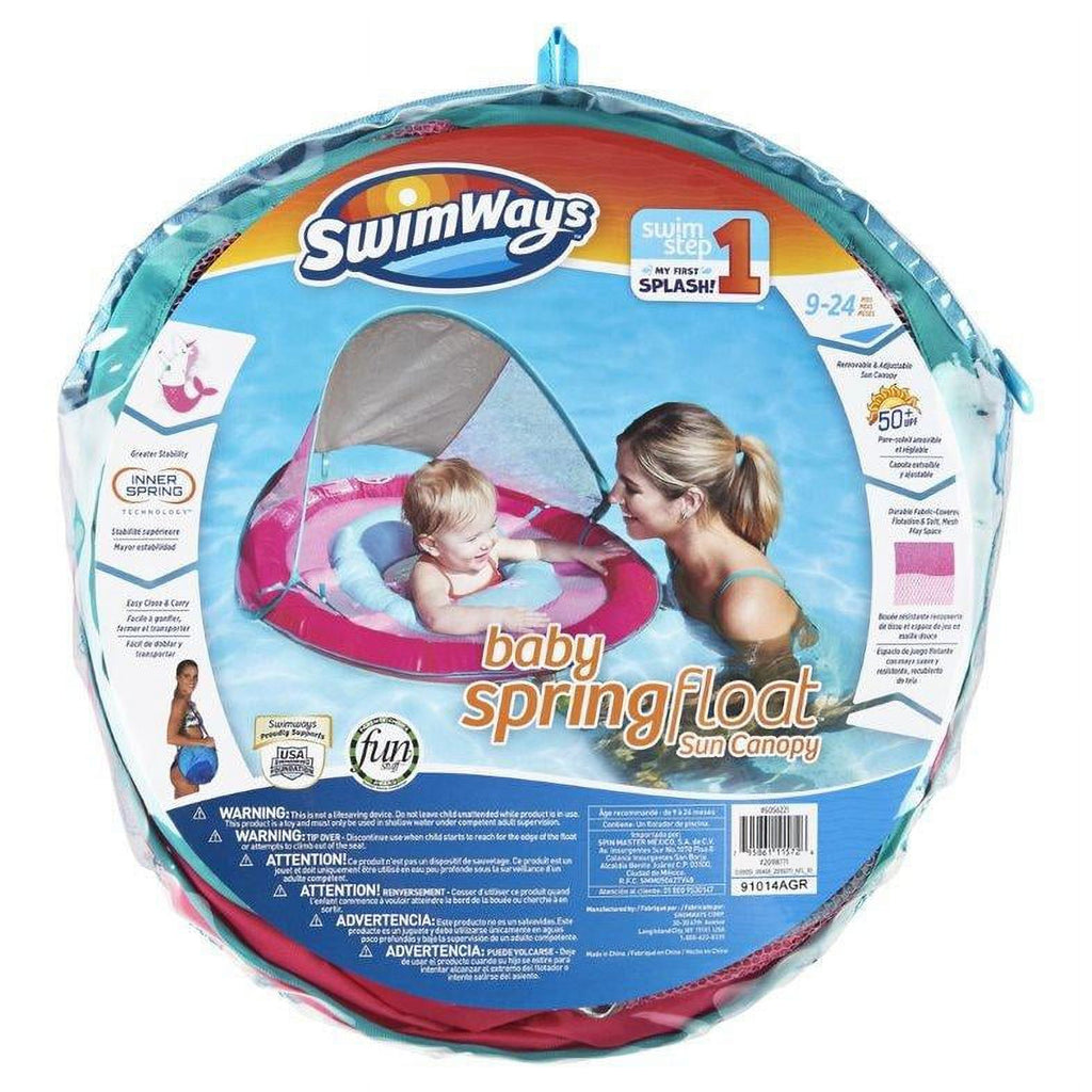 Pink Mermaid Unicorn Baby Spring Float Sun Canopy C283401