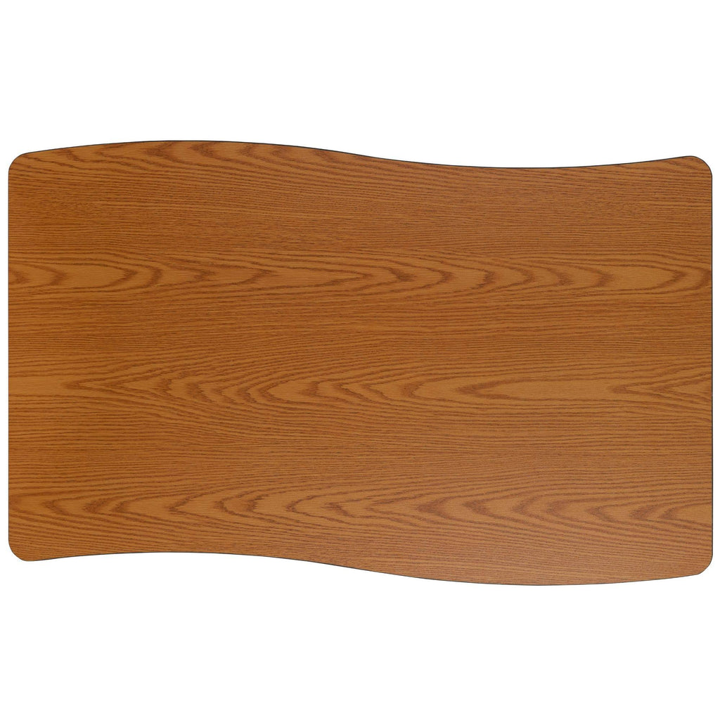 Rectangular Oak Laminate Activity Table R56086