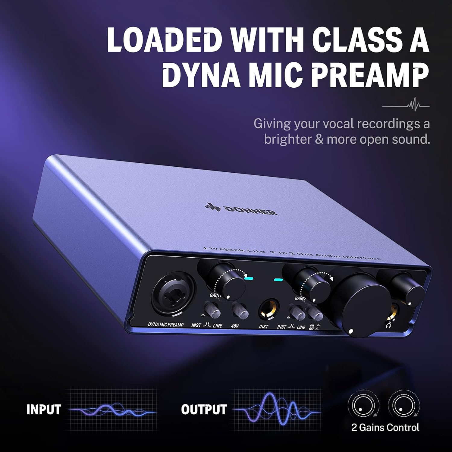 USB Audio Interface with Headphone Amplifier L94846