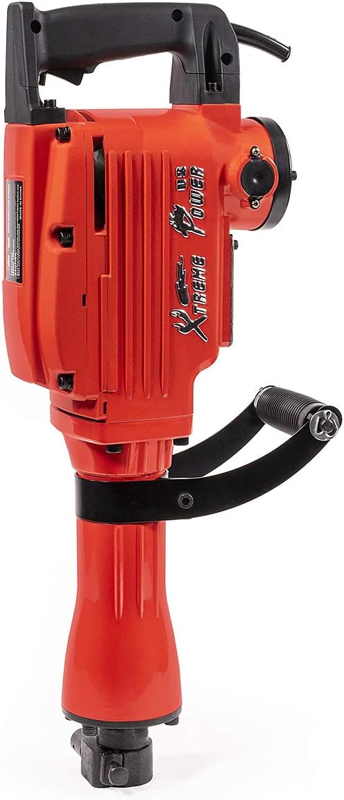 2200-Watt Electric Demolition Jack Hammer with Carrying Case J59301