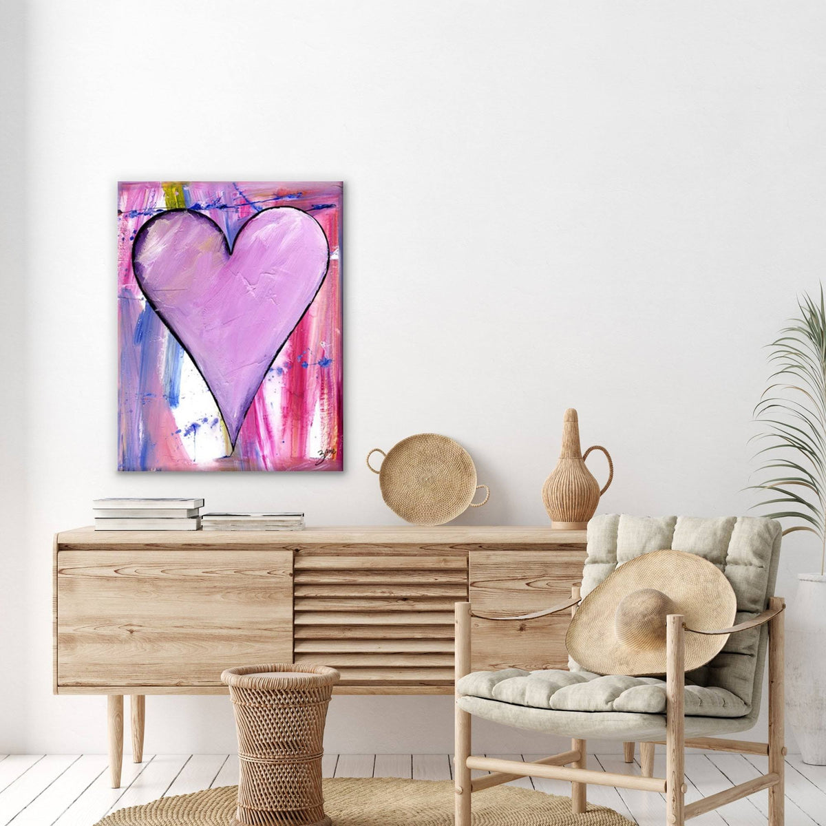 Zinnia Canvas Art K381