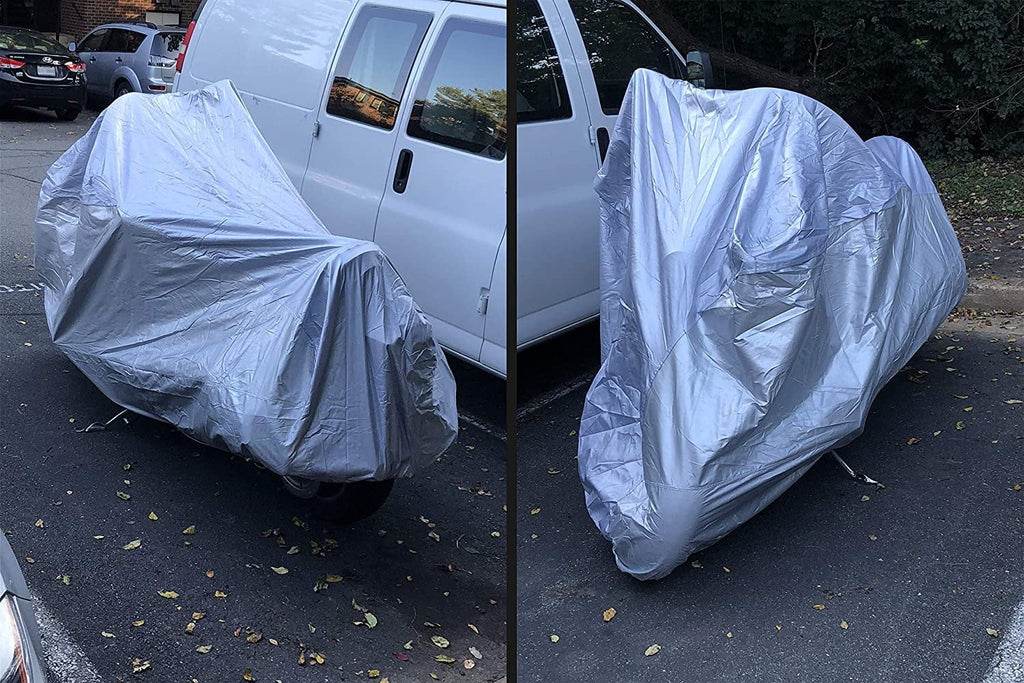 Scooter Cover with Reinforced Securing Straps and Storage Bag X18602