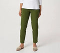 Vineyard Green Stretch Ankle Pants G85517