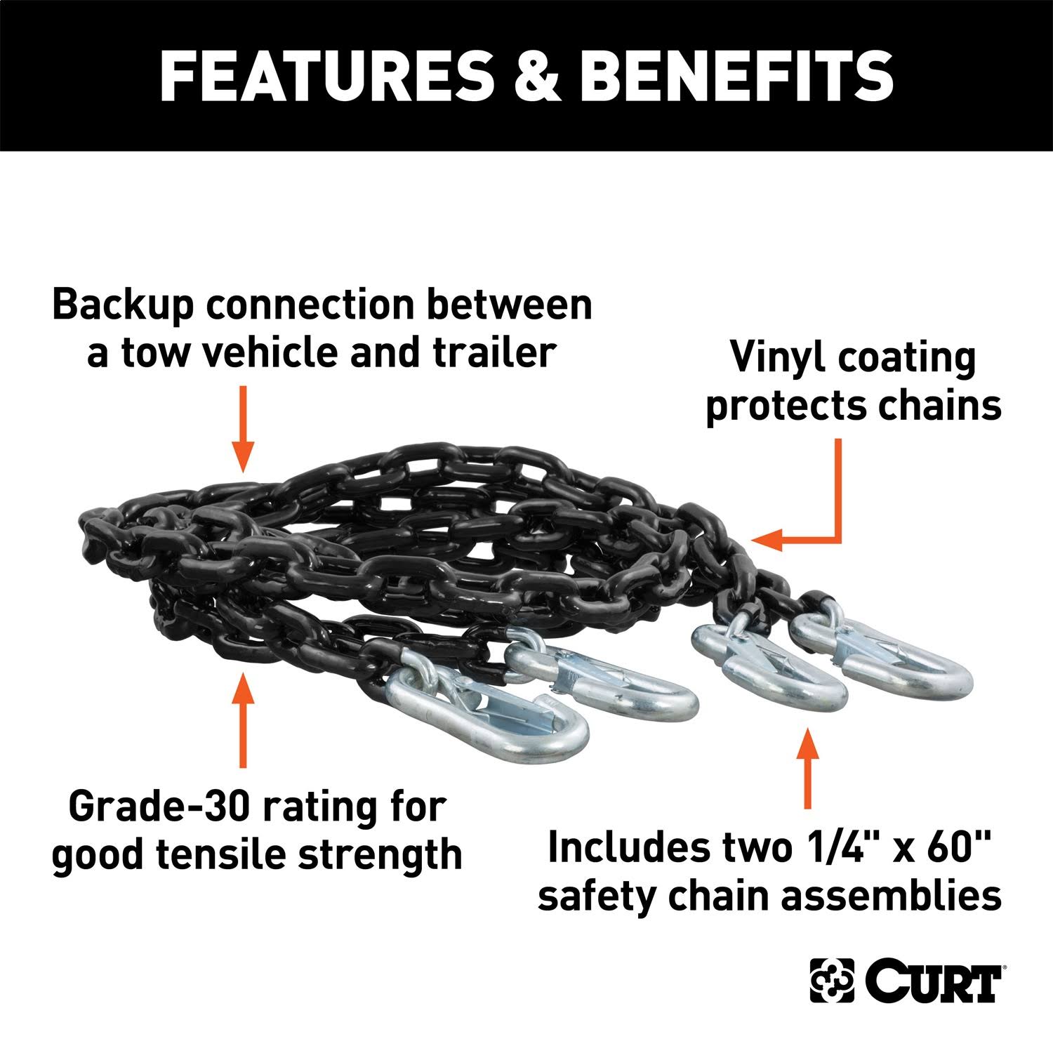Vinyl Coated Safety Chains Y33644