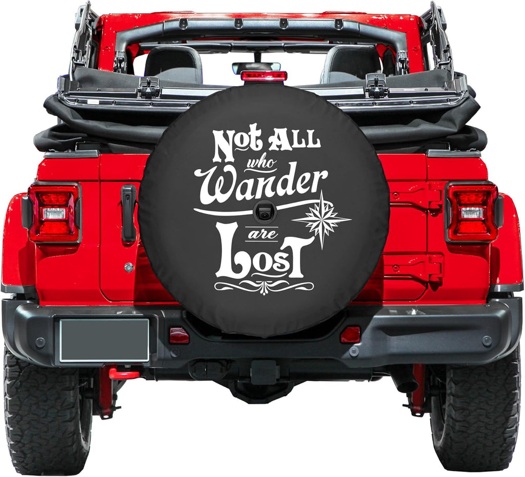 33 Soft Tire Cover for Jeep Wrangler JL with Back-up Camera T8713