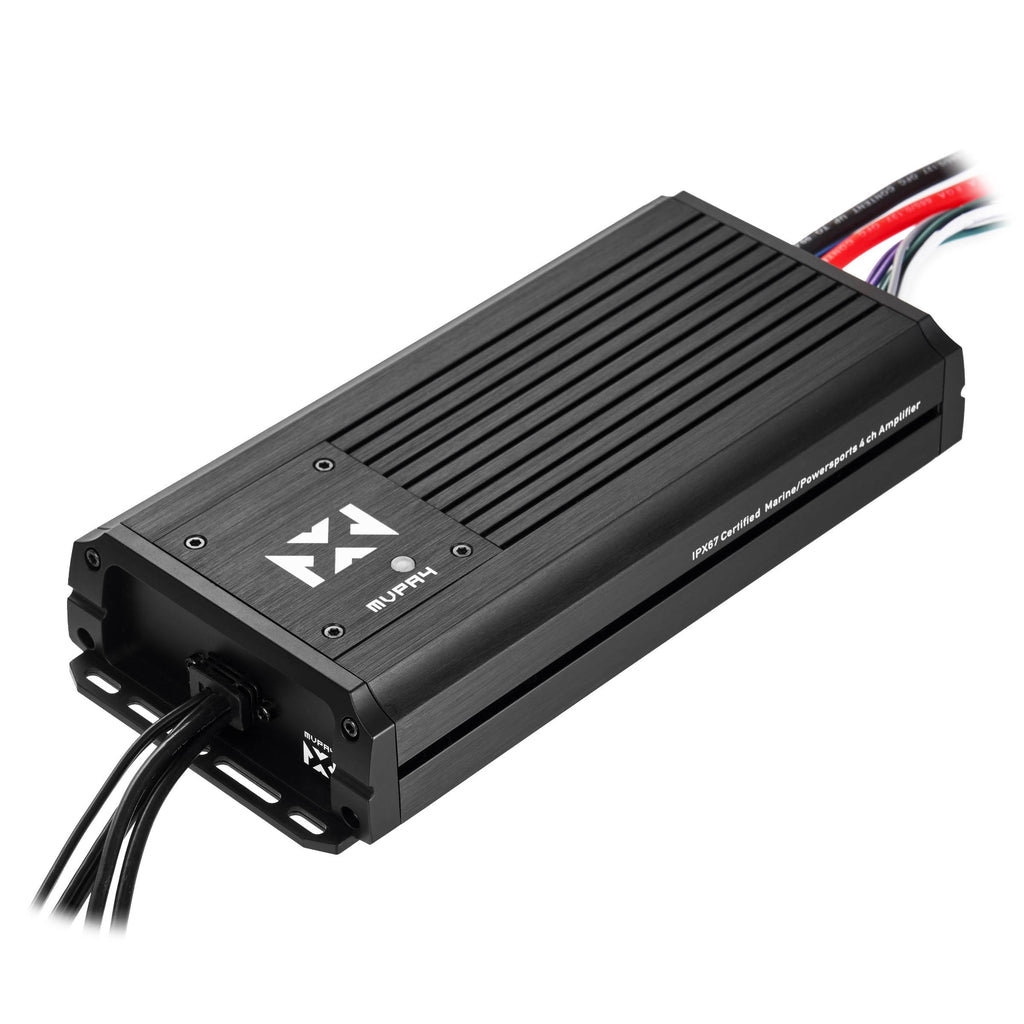 400-Watt RMS 4-Channel Micro Class D Car Amplifier M29442
