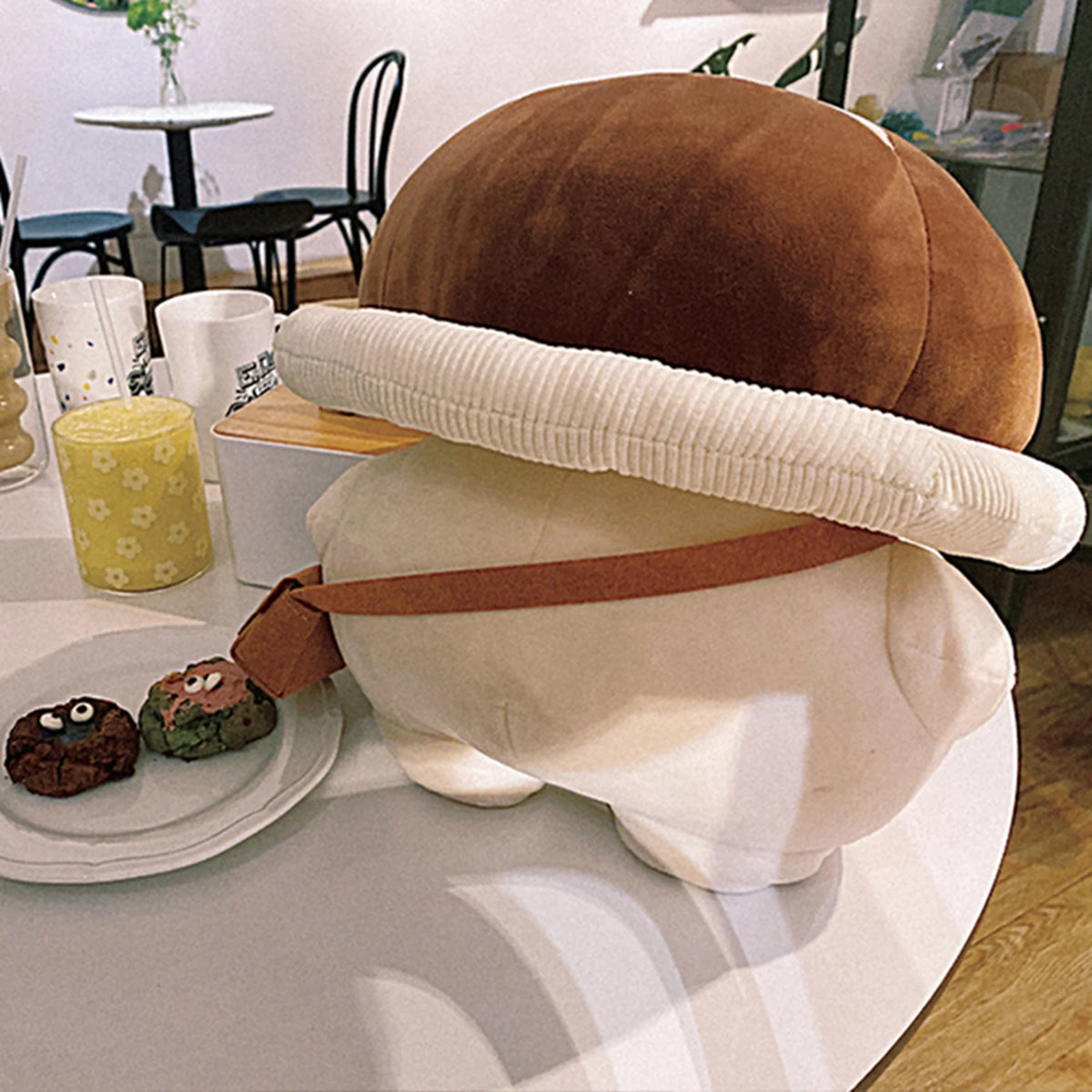 Mushroom Plush Stuffed Toys Shiitake Pillow F906107