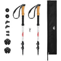 Carbon Fiber Cork Grip Trekking Poles K108177