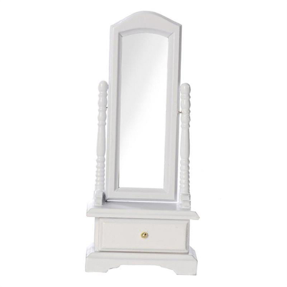 White Wood Dolls House A895