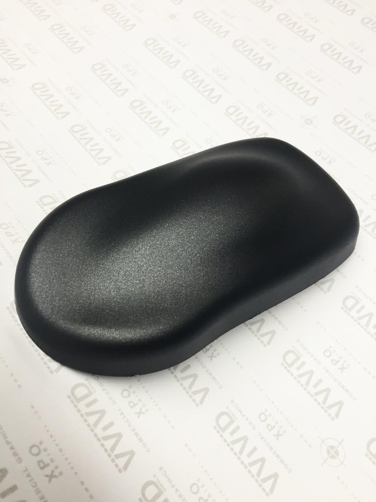 Matte Metallic Black Vinyl Wrap (10ft x 5ft) G70311