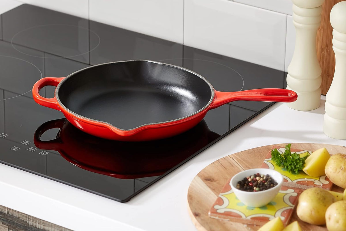Deep Teal Cast Iron Skillet I725