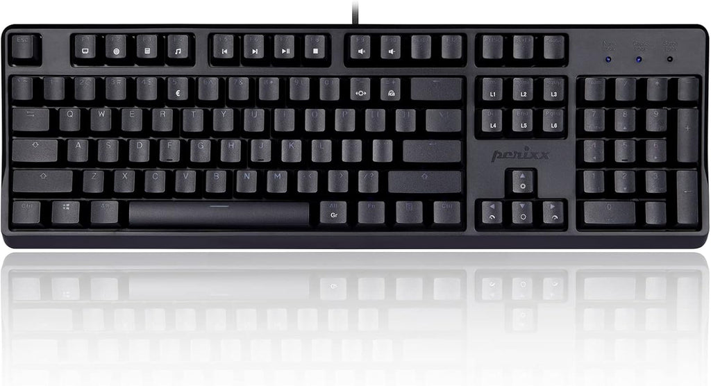Mechanical Gaming Keyboard with RGB Backlighting and Gateron Blue Switches B8778