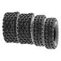 22x7-11 6 PR 2pcs 18x10.5-8 6 PR 2pcs Black ATV UTV Tires L582102