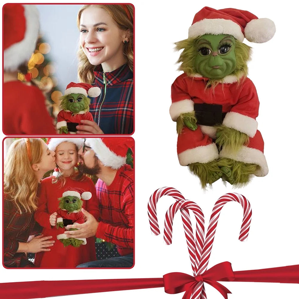 Grinch Stuffed Plush Elf Doll L938281