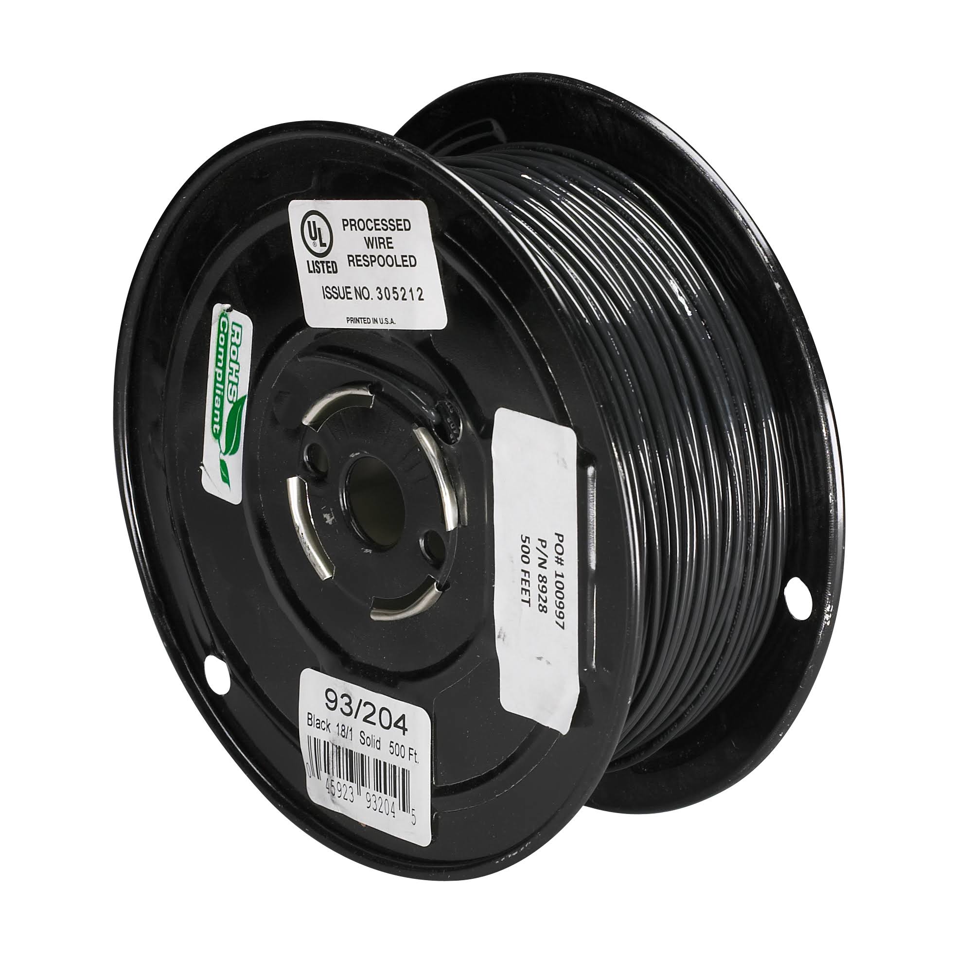 Black 18/1 Solid TFN 500 Lighting W94548