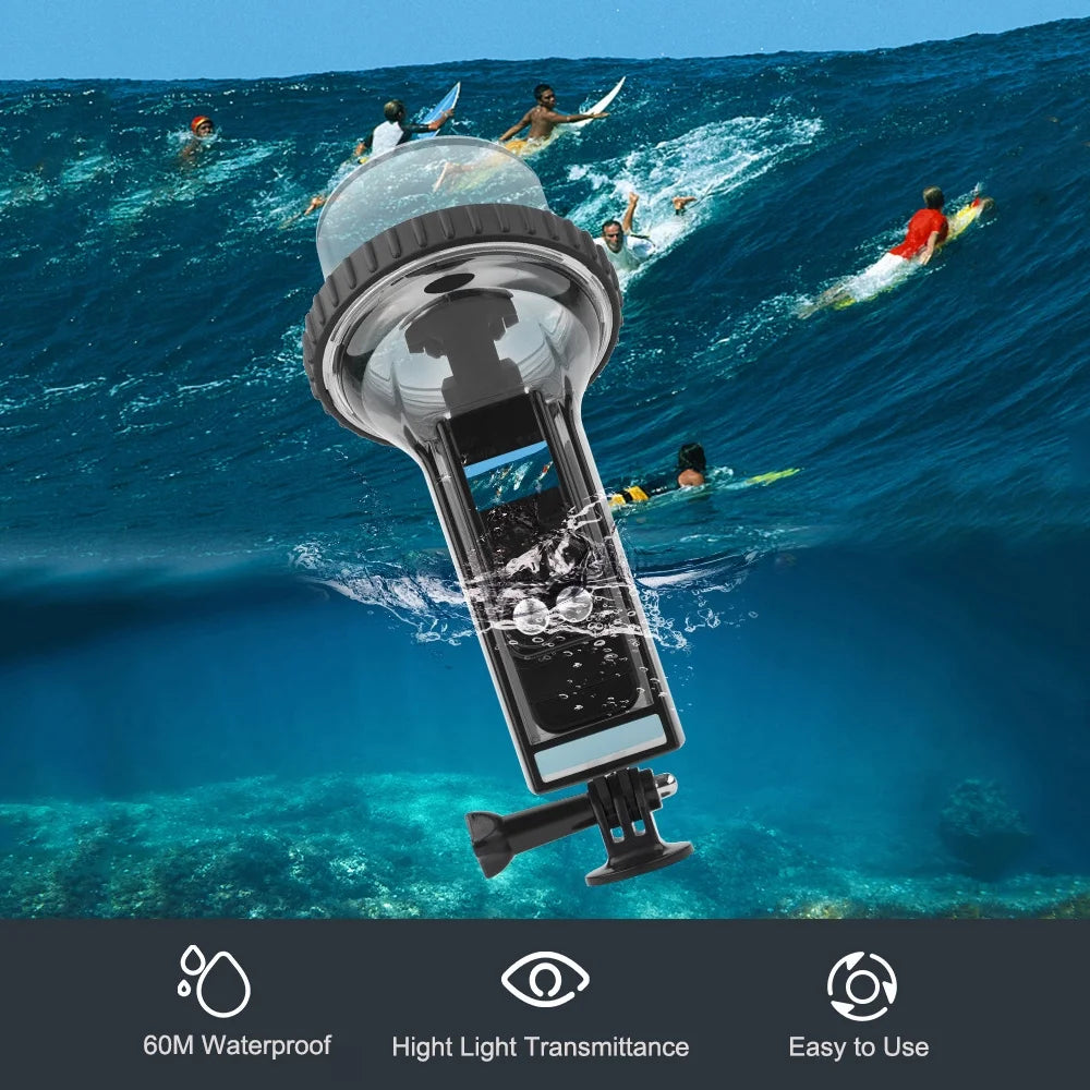 Waterproof Housing for DJI Osmo Pocket 2 Action Camera with Lanyard, Underwater 60M P59104