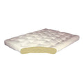 Tan Microfiber Queen Futon Mattress W2289