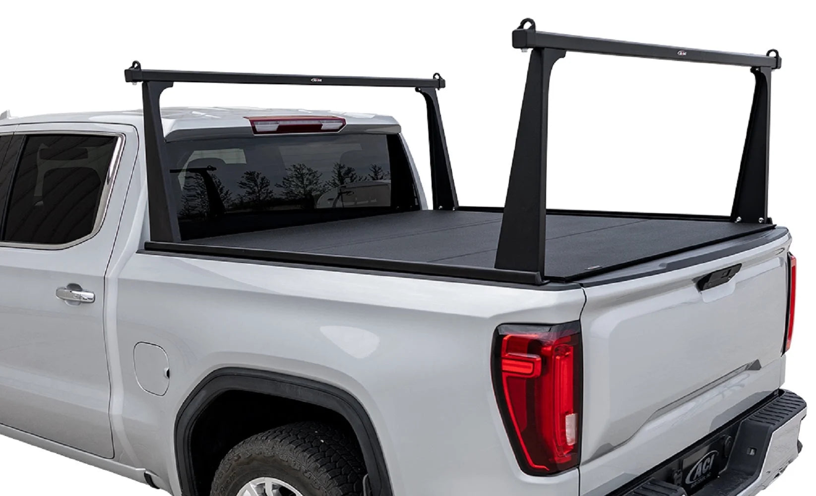Matte Black Aluminum Truck Bed Racks S657