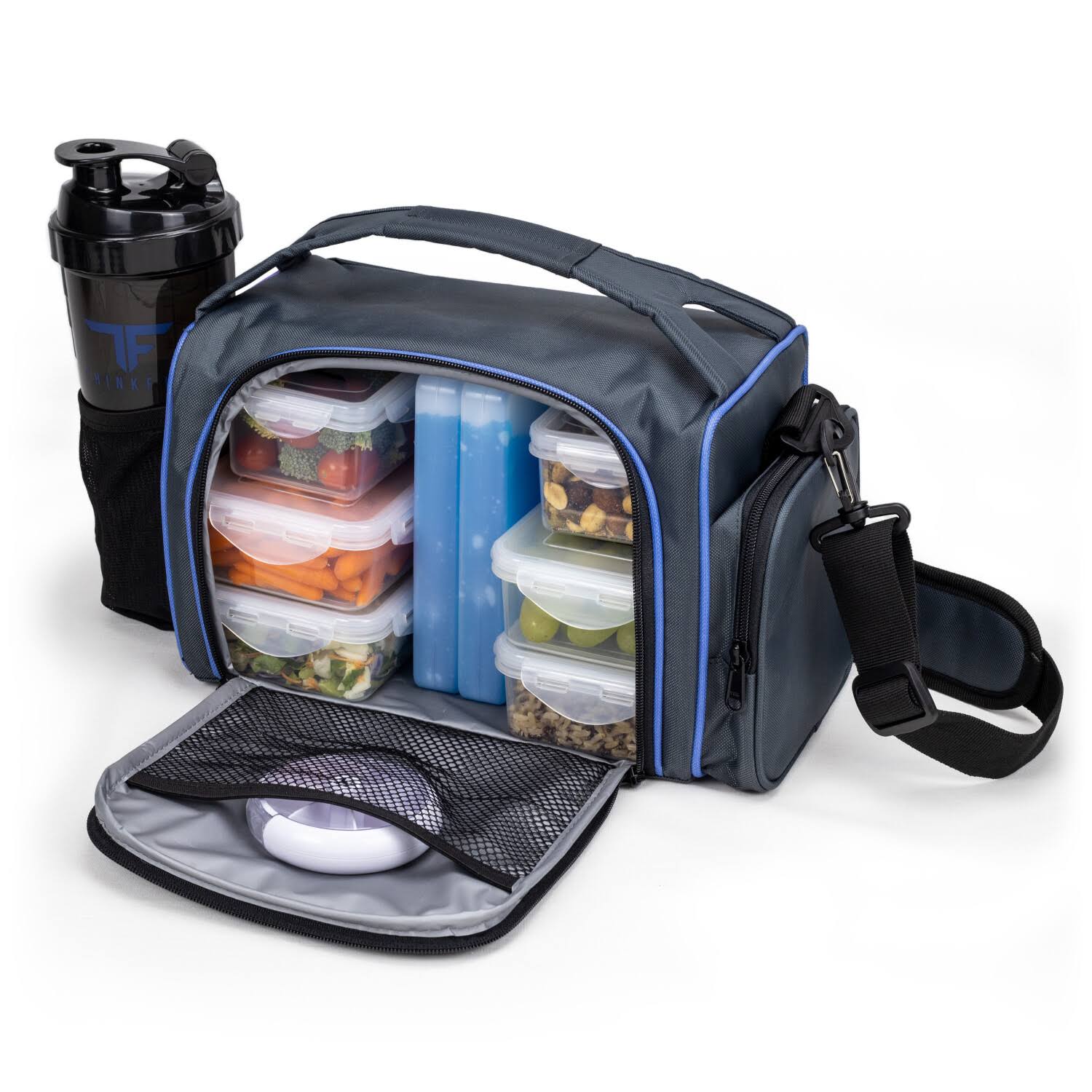 Insulated Lunch Boxes with 6 Portion Control Containers W183