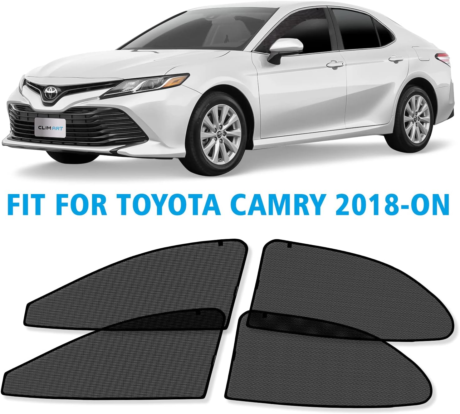 Magnetic Car Window Sunshade 4 Pc. Set N35542