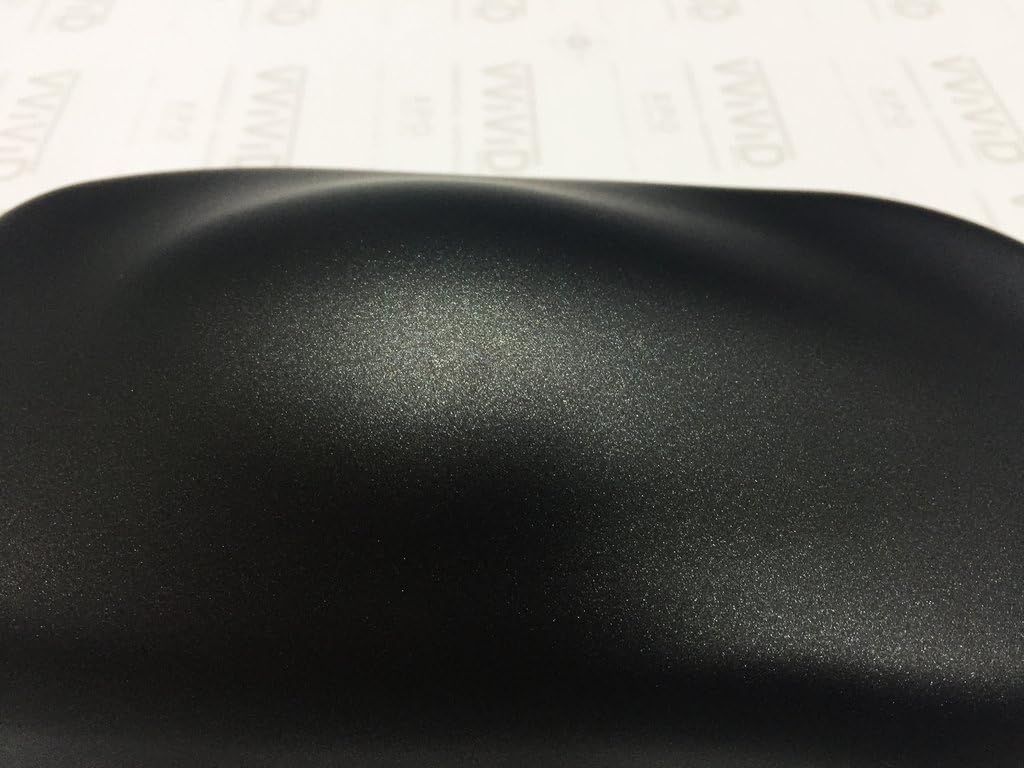 Matte Metallic Black Vinyl Wrap (10ft x 5ft) G70311