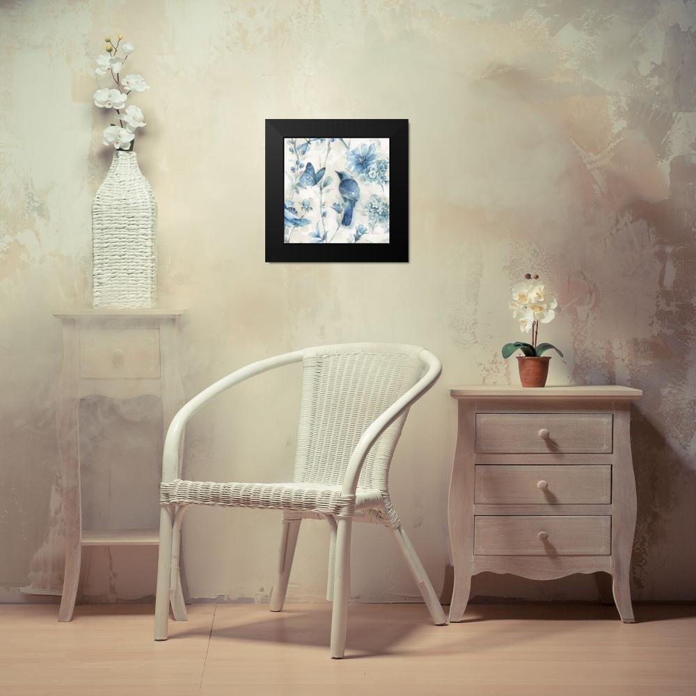 Black Modern Framed Museum Art Print T8750