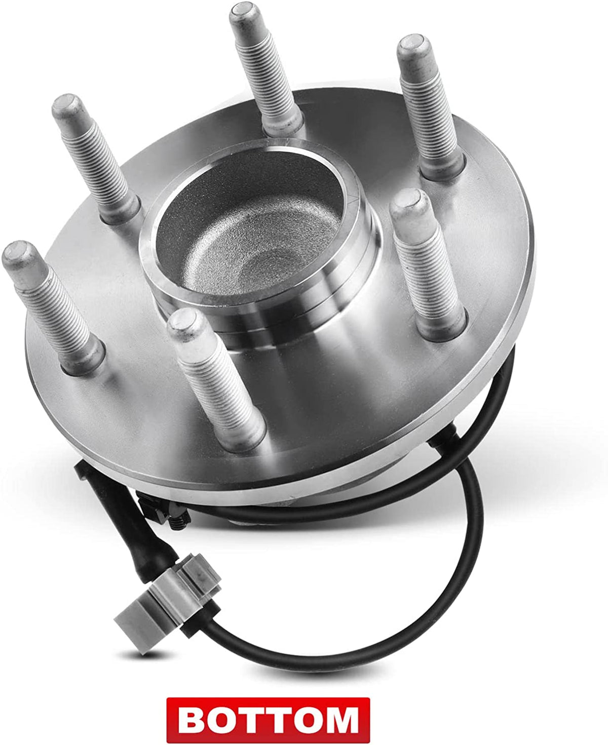 Front Wheel Bearing Hub Assembly 2WD 6-Lug w/ABS B172036