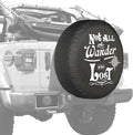 33 Soft Tire Cover for Jeep Wrangler JL with Back-up Camera T8713