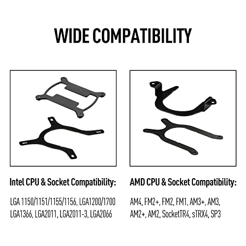 360mm AIO CPU Liquid Cooler with Triple 120mm RGB PWM Fans Q68492