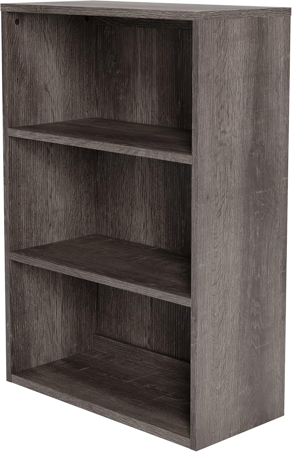 Grayish Brown Bookcase with 2 Adjustable Shelves M22506