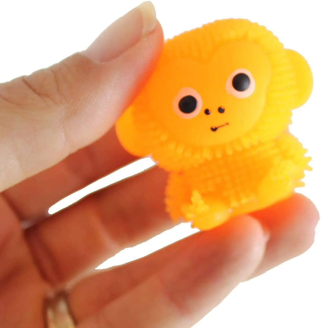 24 Mini Puffer Monkeys Novelty Toy Bulk 2 Dozen I93479