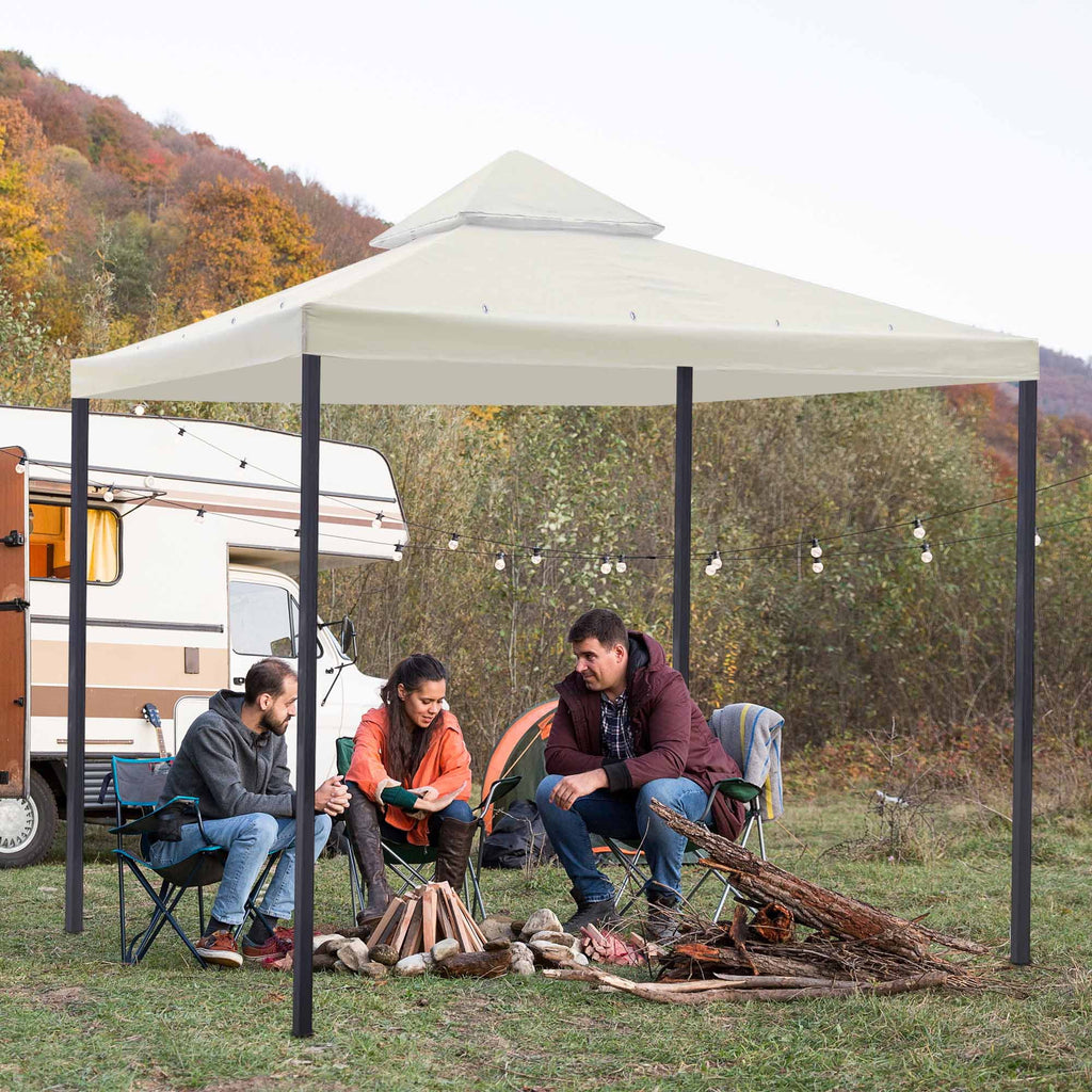 Ivory Canopy Top Replacement for 10'x10' Gazebo Cover X752902