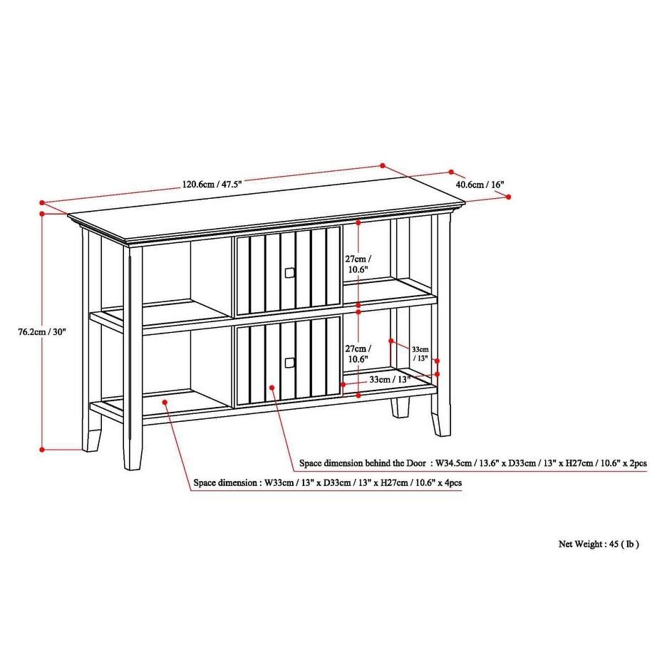 Rustic Console Sofa Table G47531