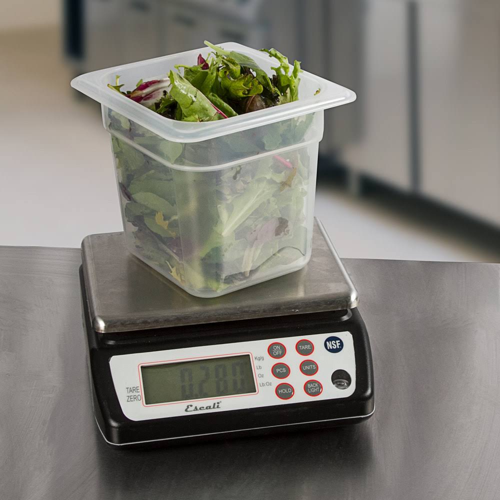 33 Pound Square Digital Scale Q485061