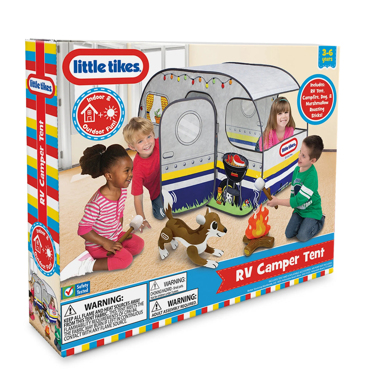 Pop-Up Playhouse Tent with Inflatable Accessories U27352