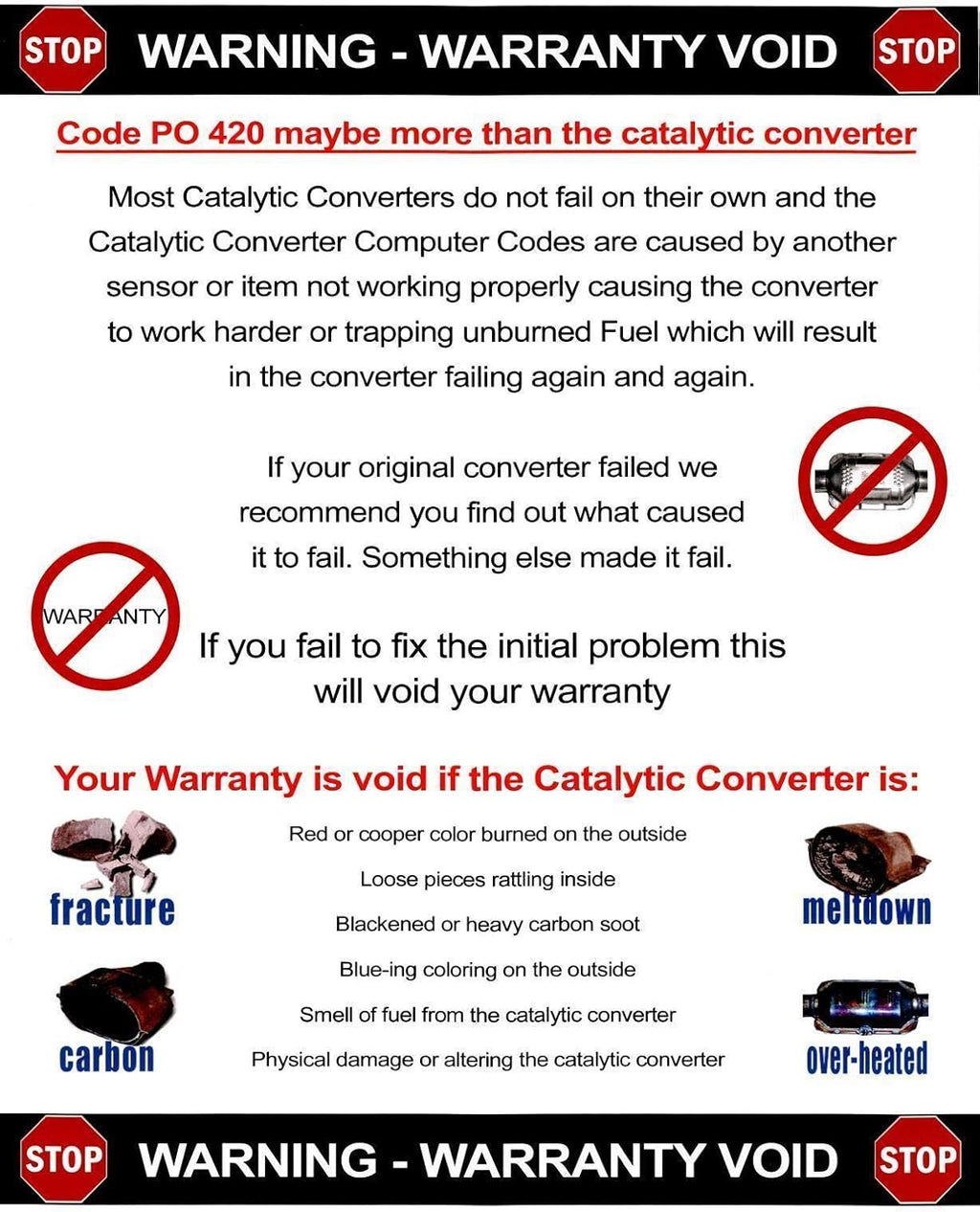 Catalytic Converters and Complete Muffler Exhaust System C277