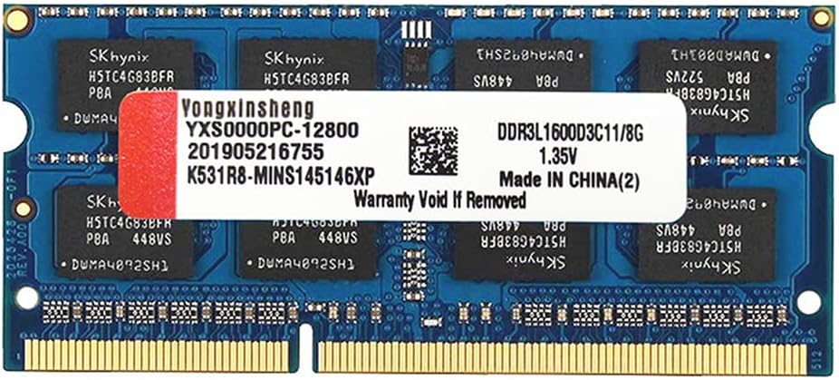 2x8GB 16GB Kit 1600MHz Laptop Memory DDR3 SODIMM RAM B487