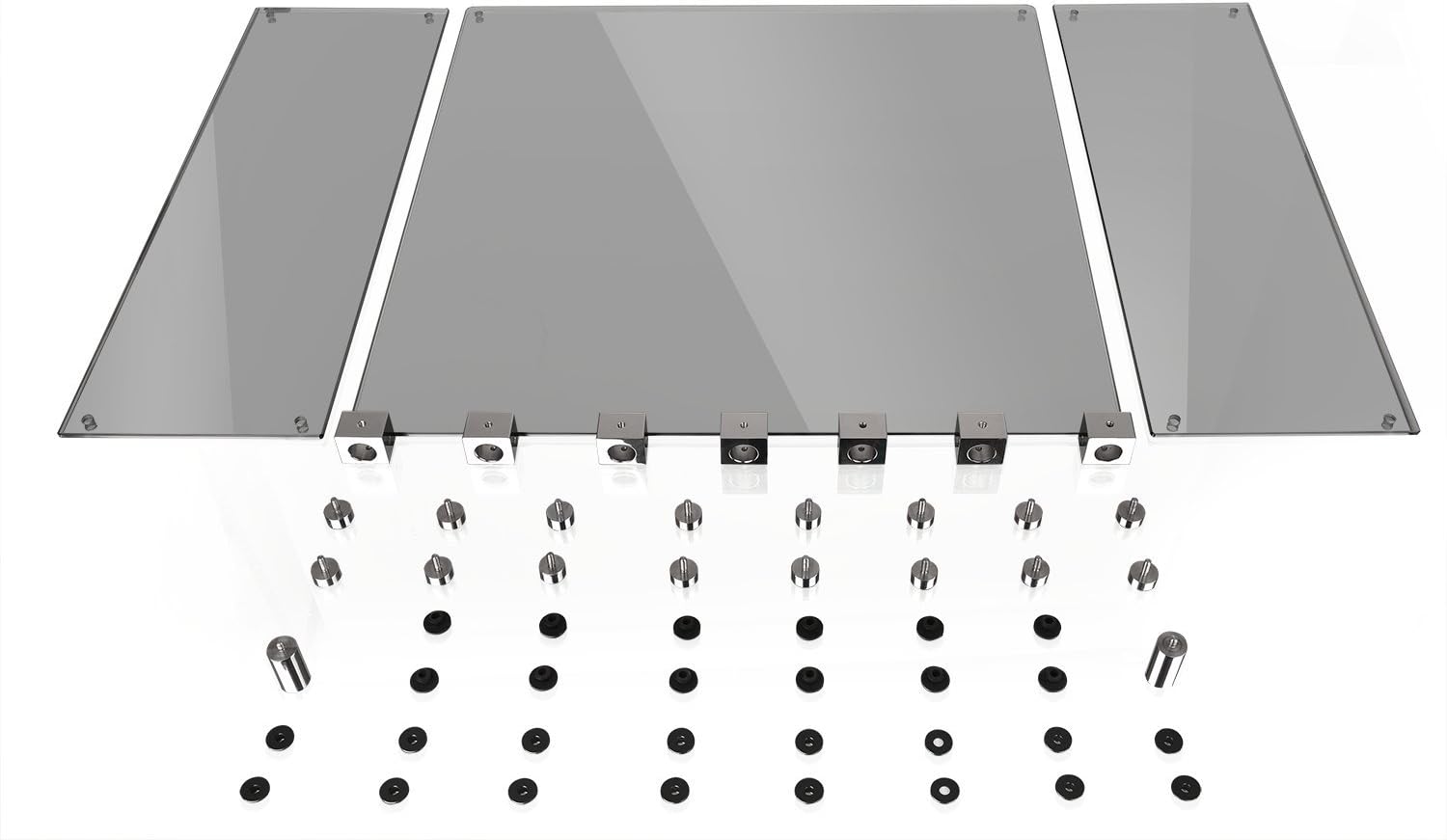 Black Open Frame Computer Case O107205