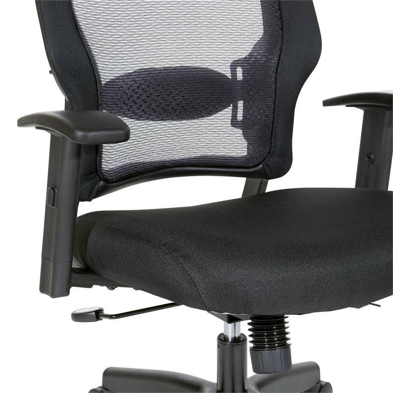 Black Fabric Office Chair V713