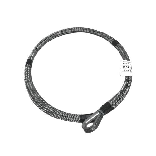 Galvanized Steel Cable with Swaged Loop 20 ft. Z2488