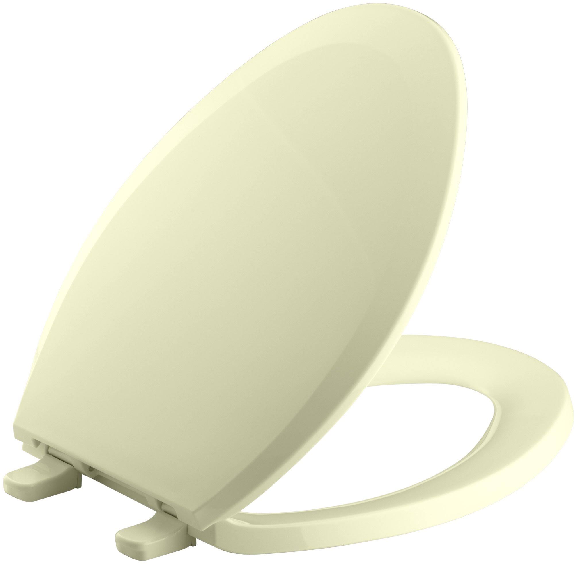 Elongated Toilet Seat with Quick-Release Hinges Sunlight X6839