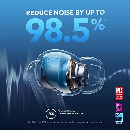 Wireless Noise Cancelling Earbuds, Bluetooth 5.3 N273