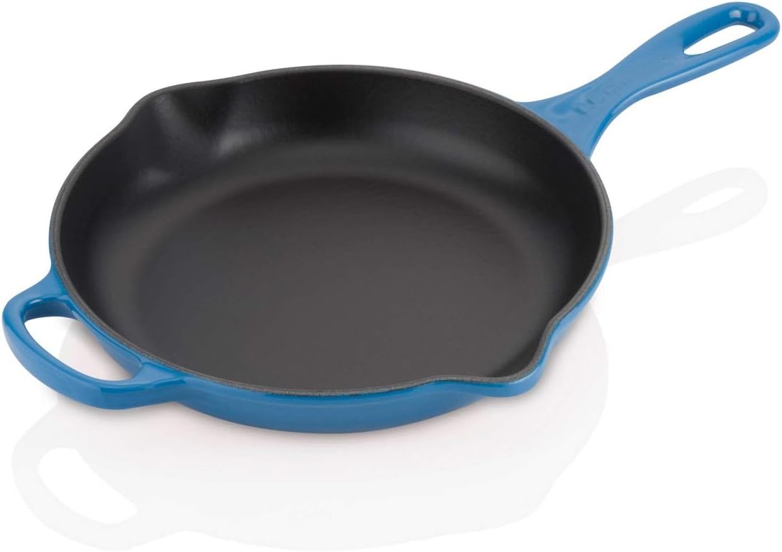 Deep Teal Cast Iron Skillet I725