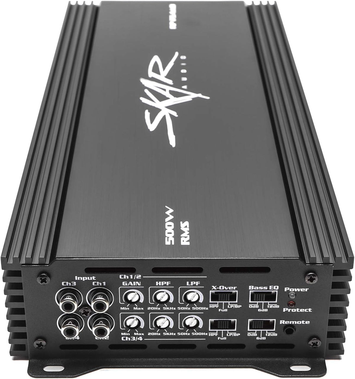 500 Watt 4 Channel Car Amplifier A908