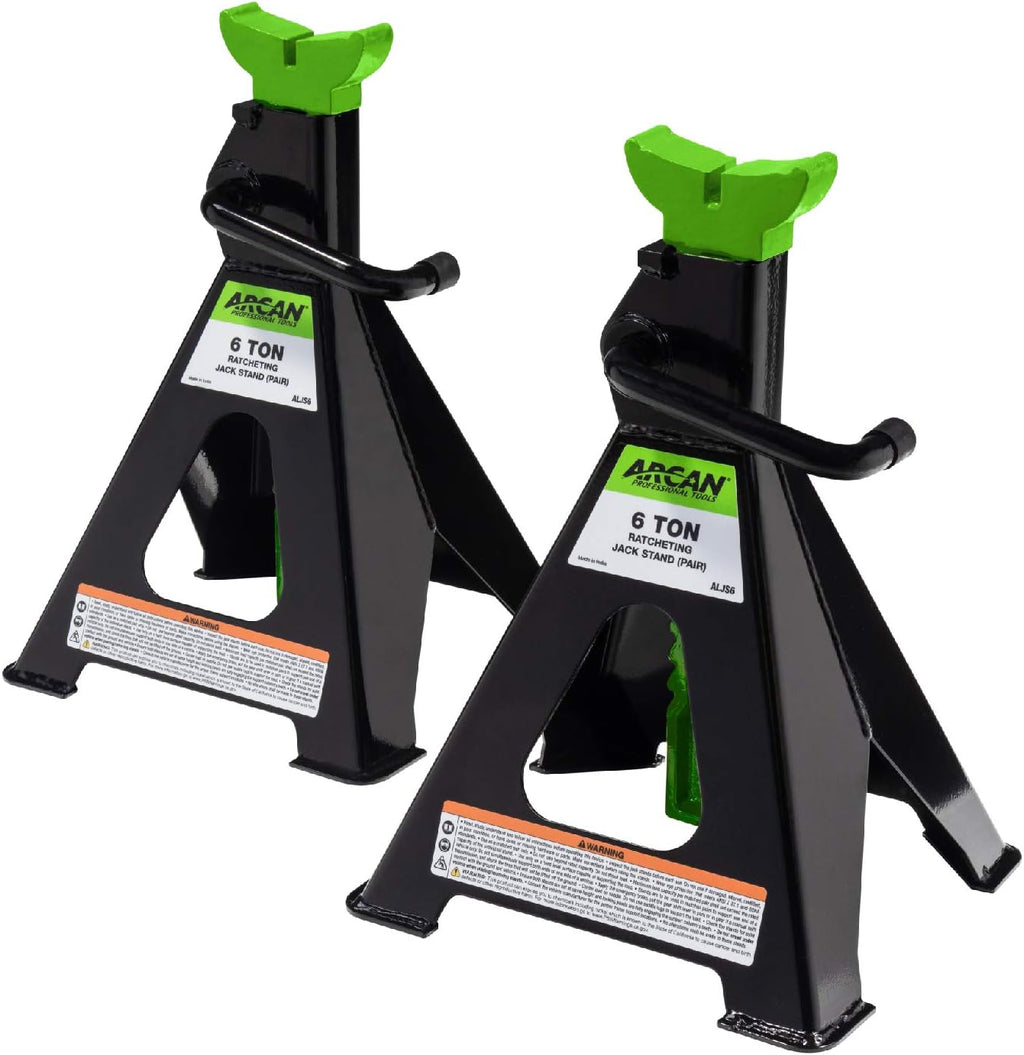 6-Ton Steel Jack Stands Pack of 2 O548395