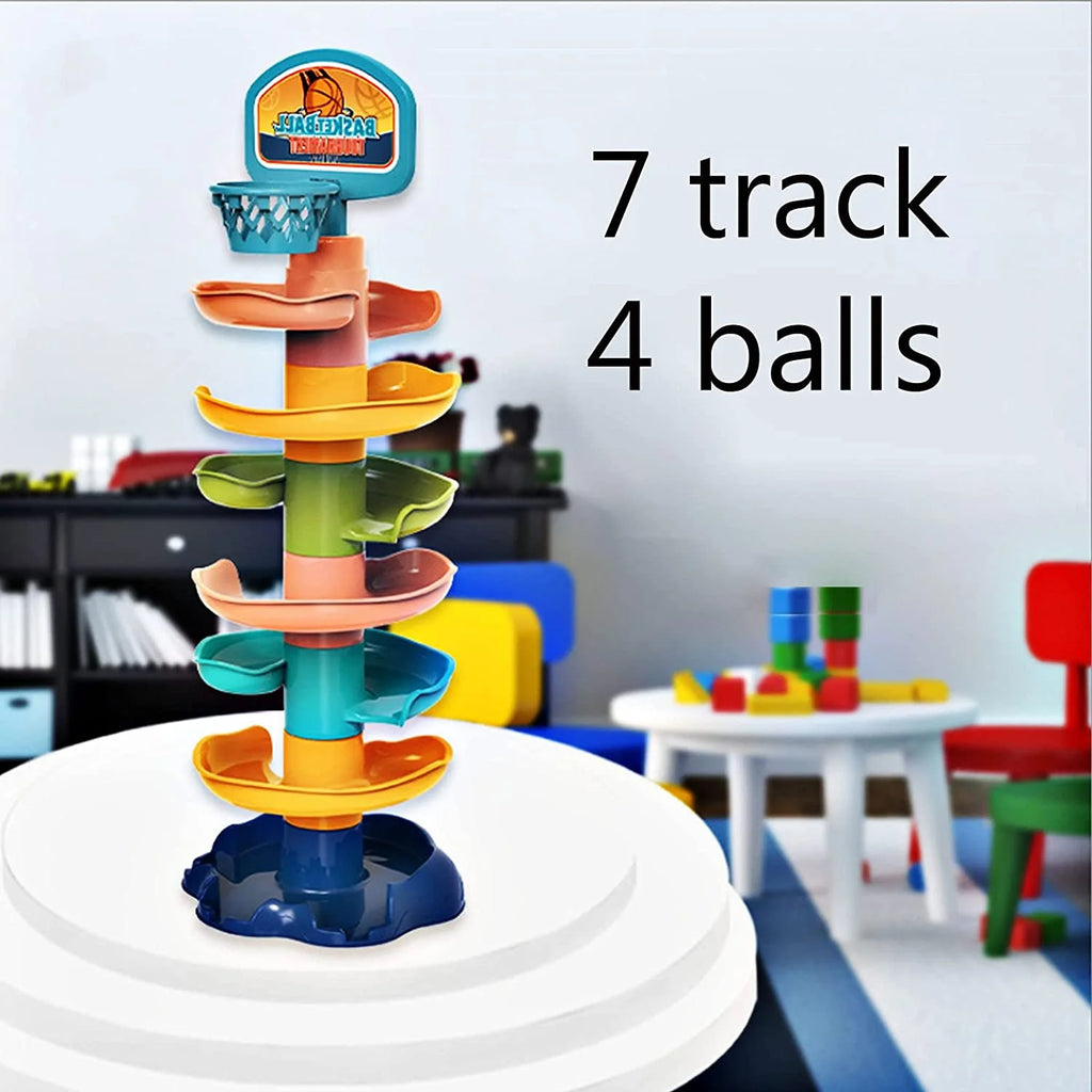 Swirling Tower Ball Drop Toy N9478