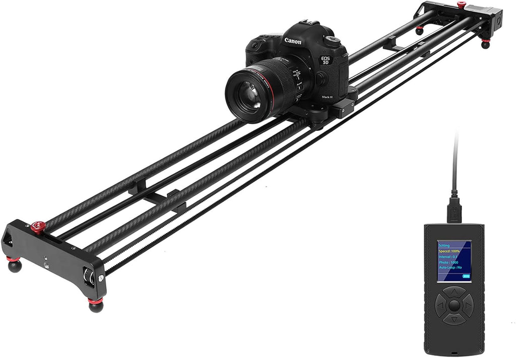 Motorized Camera Slider with Remote Controller V27582