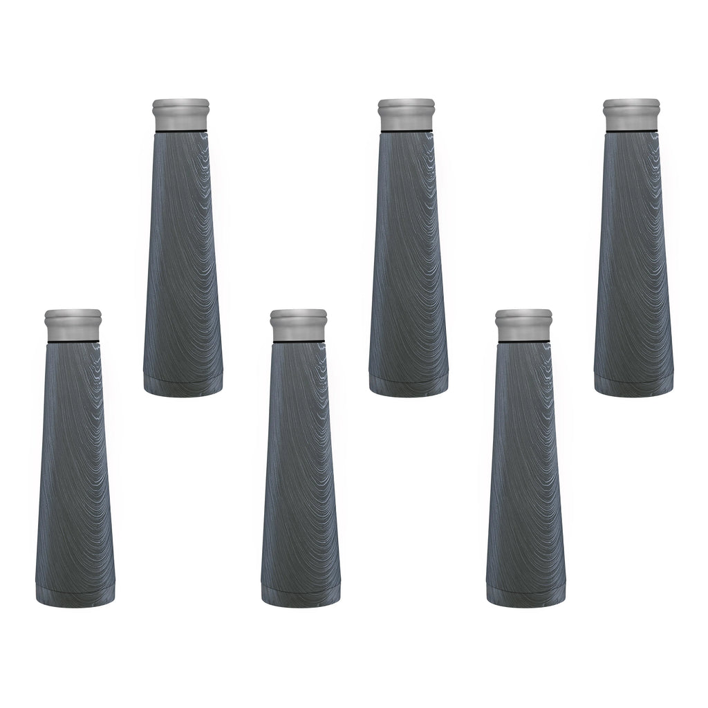 16 oz Vacuum Insulated Water Bottles Set, Rustic Grey J7791